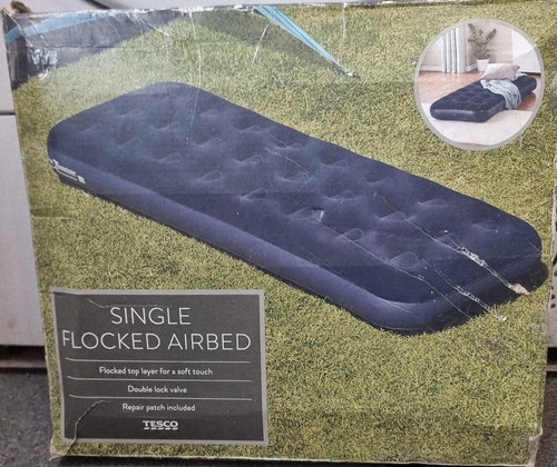 Tesco single blue - single, air