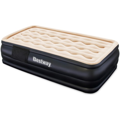 Single air bed bestway built - single,