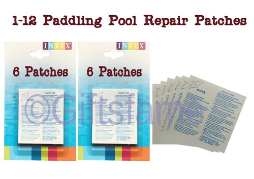 Paddling pool repair kit - 1-12,