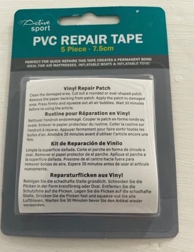 Pvc repair tape kit - kit,